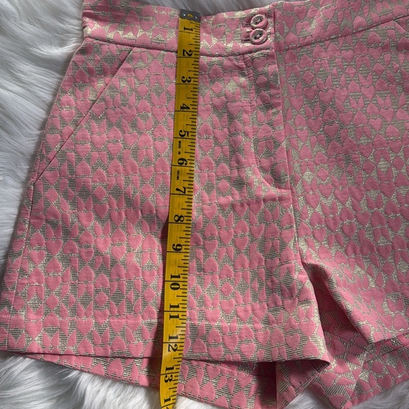 NWT Bonpoint Elenay Pink and Gold Shorts in size small. - Picture 7 of 8